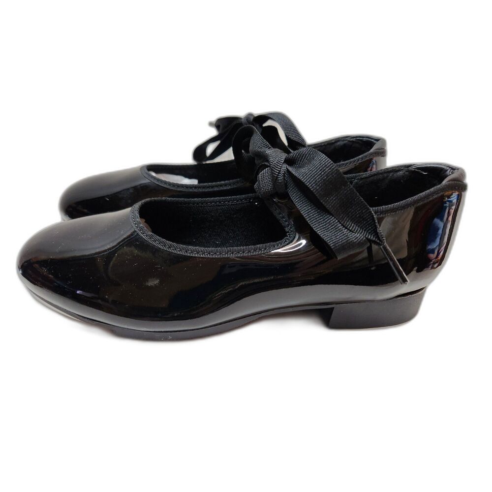 Capezio Junior Tap Shoes Women's size 6 Black Dance Shoes